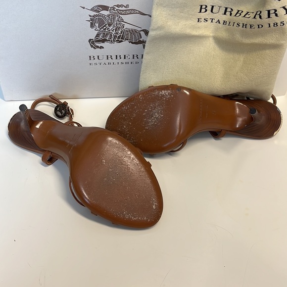 Burberry Summer Sandals, brown, size 39, with box - Picture 3 of 7